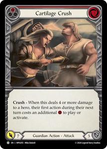 Flesh Blood: Cartilage Crush (Red) [MPG055] (Mastery Pack Guardian)