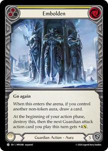 Flesh Blood: Embolden (Yellow) [MPG098] (Mastery Pack Guardian)