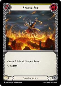 Flesh Blood: Seismic Stir (Yellow) [MPG095] (Mastery Pack Guardian)