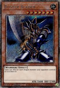 Yugioh Singles: Buster Blader [RA04-EN115] Platinum Secret Rare