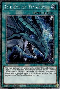Yugioh Singles: The Eye of Timaeus [RA04-EN192] Platinum Secret Rare
