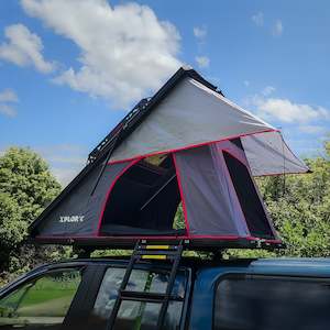 Xplora Aluminium Hard Shell Tent - Rear opening/Clam Shell