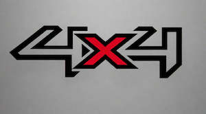 Allstickers: 4x4 RANGER STICKER SET (2)