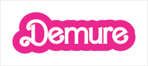 Allstickers: DEMURE Funny Sticker / Decal  - 2STYLES