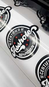 Allstickers: Certified A$$h*le Funny Jdm  Sticker / Decal