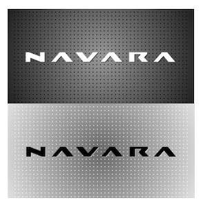 Allstickers: Navara Ute Boot Sticker 1000mm x 75mm  3 Colours to choose from