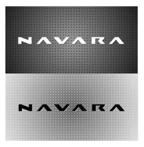 Navara Ute Boot Sticker 1000mm x 75mm  3 Colours to choose from