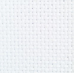 White Aida Fabric 11 ct