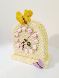 Products: Butterfly & Roses Clock