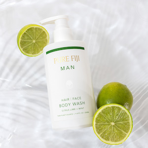 Pure Fiji Man - Hair Face & Body Wash - Citrus Lime & Mint 280ml