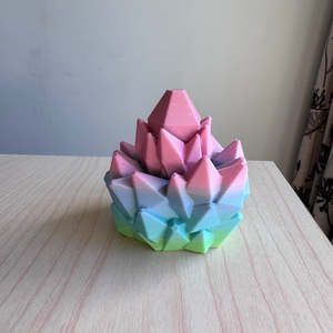 Sensory Section: 3D Printed Crystal Fidget Spinner pink