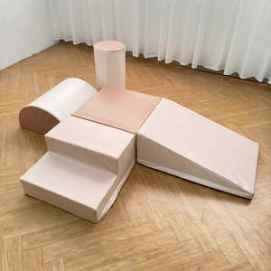 Soft Play Step and Roll- Tan Value Set