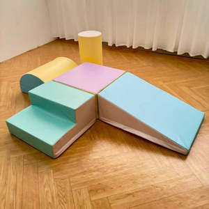 Soft Play Step and Roll- Pastel Rainbow Value Set