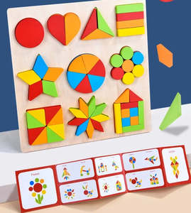 New Arriving November 2019: Wooden Shapes Puzzle segments