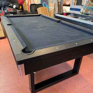 New 7' Dining Pool Table with Reversible Table Tennis Top.