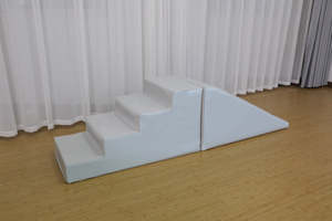 Soft Play Full Foam Series: Soft Play Climb and Slide Luxury Set blue -discounted