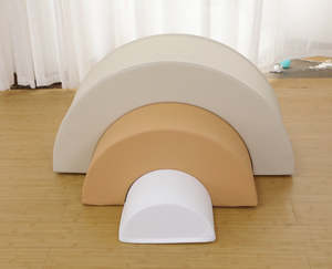 Soft Play Curves Luxury Set, sand (and coffee)