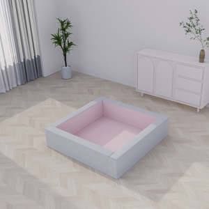 Soft Play Full Foam Series: Soft Play Full Foam Ball Pit with mat pink