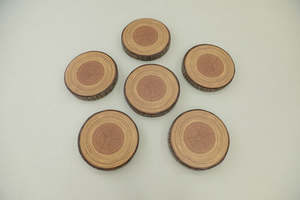 Soft Play 6 Piece Luxury Log Round Cushions