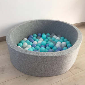 Due In Stock October 2022: Soft Ball Pit with Fabric Cover, optional balls