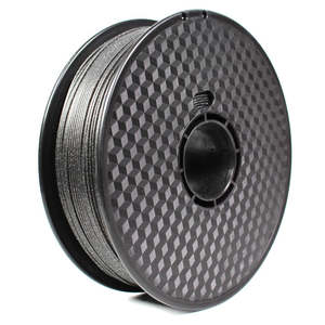 PLA Pro 3D Printer Filament Black with White Glitter