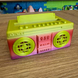 3d Printed Accessories: 3D Printed  Boombox phone amplifier and stand