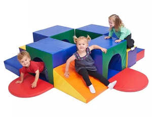 Soft Play Block Tunnel 4 Luxury Set