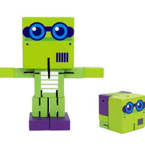 Clearance: Transforming Wooden Robot