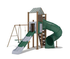 Xtreme Play Outdoor Range: Xtreme Swing Slide Fort 05