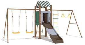 Xtreme Swing Slide Fort 03