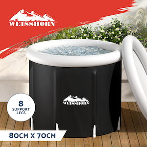Products: Weisshorn Portable Ice Bath Tub 70X80CM Inflatable Cold Water Folding Massage