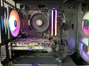 AMD Ryzen 5 5600X 16GB DDR4 3200 RTX 3060 1TB SSD Win 11 Pro Refurbished