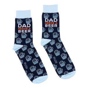 Mens: Father's Day Beer Socks