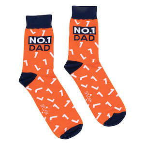 Mens: Father's Day No.1 Socks