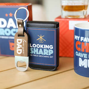 Mens: Father's Day Love Bottle Opener Keyring