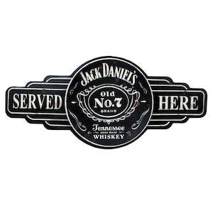 Decorative Wall Art: Jack Daniels Wall Plaque