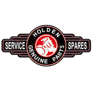 Decorative Wall Art: Holden Service Wall Plaque