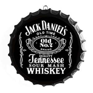 Decorative Wall Art: Jack Daniels Bottle Top Sign