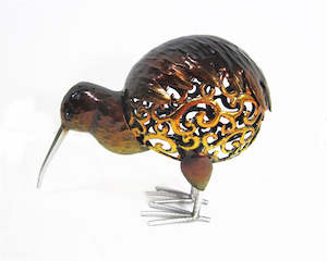 Decorative Wall Art: Kiwi – Koru-Chested – Feeding