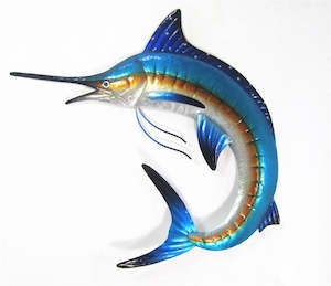 Decorative Wall Art: Marlin – Metal Wall Hanging