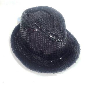 Hats: Shinning Hat Sequin Black