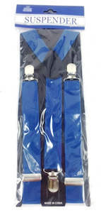 Suspenders: Adult Suspender Blue