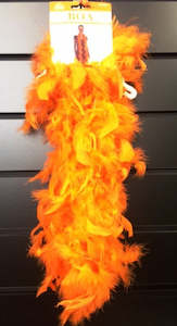 Feather Boa: 40G Boa Orange (2Yards)