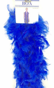 Feather Boa: 40G Boa Blue (2Yards)