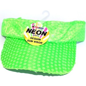 Neon Dress Up: Neon Visor Green