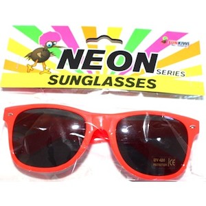 Neon Dress Up: Neon Sunglasses Orange