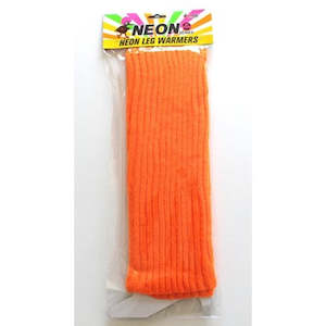 Neon Dress Up: Neon Leg Warmer Orange