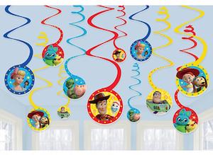 Toy Story  Hanging Spiral Decorations