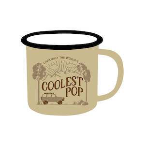 Fathers Day: Coolest Pop - Adventure Enamel Mug
