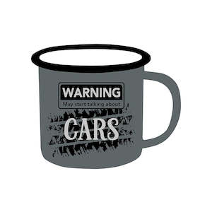 Fathers Day: Cars - Adventure Enamel Mug